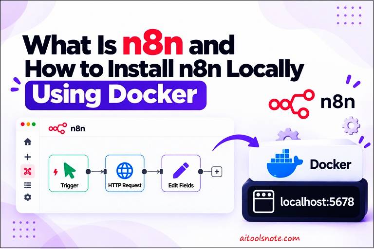 install n8n Locally Using Docker Desktop on localhost port 5678
